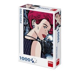 POP ART - TAJEMNÁ ŽENA 1000 Puzzle NOVÉ