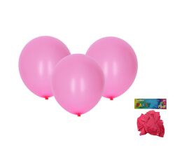 Balónek nafukovací 30cm - sada 10ks, růžový