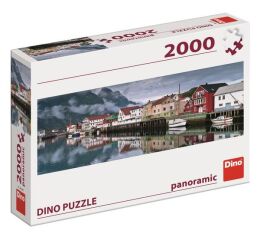 DINO Panoramatické Rybářská vesnice 2000 dílků