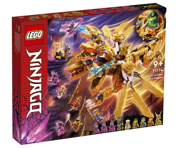 LEGO Ninjago 71774 Lloydův zlatý ultra drak