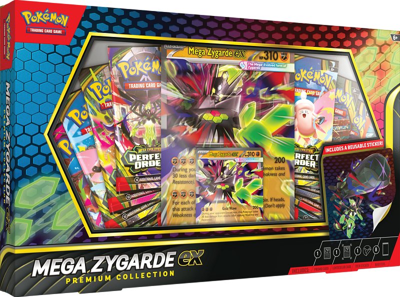 Levně Pokémon TCG: Mega Zygarde ex Premium Collection