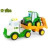 JD Kids John Deere - Traktor Johnny s tahačem 37 cm