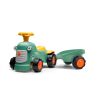 Falk traktor baby Maurice zelený vintage s přívěsem