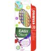 Ergonomické pastelky pro leváky - STABILO EASYcolors - 6 ks sada - 6 různých barev