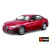 Bburago 1:24 Alfa Romeo Giulia (2016) Metallic červená 18-21080