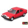 Bburago 1:24 Plus - 1987 Mercedes-Benz 190E - Red