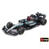 Bburago 1:43 RACE Formula F1 - Mercedes-AMG F1 W15 Performance (2024) #63 (George Russel) with drive
