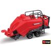 Bburago 10cm Farm tractor Gift Set - Massey Ferguson 8740S with 3 trailers