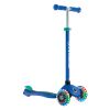 Globber Koloběžka dětská tříkolečková Primo Lights V2 svítící kolečka Navy Blue