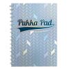 Pukka Pad spirálový blok GLEE Jotta A5, papír 80g, 100listů, světle modrý, linkovaný