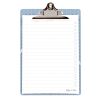 Psací podložka papírová s klipem s poznámkovými listy, 170x245mm, 50 listů, 100g papír