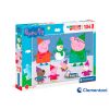Clementoni - Puzzle Maxi 104 Prasátko Peppa