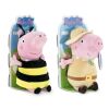 Peppa Pig plyš Peppa v oblečku 28 cm