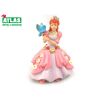 C - Figurka Princezna s ptáčkem 9 cm