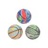 Míč basketbal duhový 9 cm