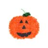 Dekorace Halloween dýně 26x28 cm na zavěšení