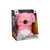Koala plyšová dýchající růžová s efekty 27 cm