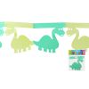 Girlanda zelená 3 m - Dinosaurus