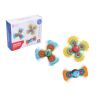 Baby spinnery - kousátka s přísavkou 3 ks