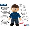 Panáček Ostravak mluvící 32cm
