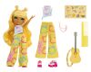 Rainbow High Junior Fashion panenka v rockové kapele - Sunny