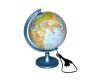 Globus 25cm svítící politicko zeměpisný