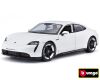 Bburago 1:24 Porsche Taycan Turbo S 2019 Carrara White