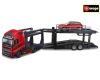Bburago 1:43 STR FIRE Multicar Carrier - Volvo FH16 w/Land Rover LRX Concept