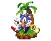 Jixelz REMIX Sonic puzzle plastové pixel art Chillin' Sonic