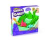 KINETIC SAND KRABICE TEKUTÉHO PÍSKU S PODLOŽKOU ZELENÁ