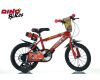 DINO Bikes - Dětské kolo 16"" Cars 2022