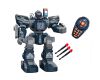 Robot Police střílející s efekty RC na dálkové ovládání 38 cm