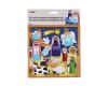 Kreativní puzzle nálepkový set 26x20 cm Betlém
