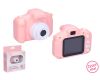 Dětský digitální fotoaparát růžový - foto 48Mpx, video Full HD - český obal