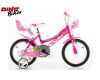 Dino Bikes Dětské kolo růžové 16" 2017