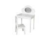 Kosmetický stolek 72,5 x 48,5 x 50 cm s židlí