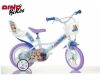 DINO Bikes - Dětské kolo 12"" Snow Queen 2022