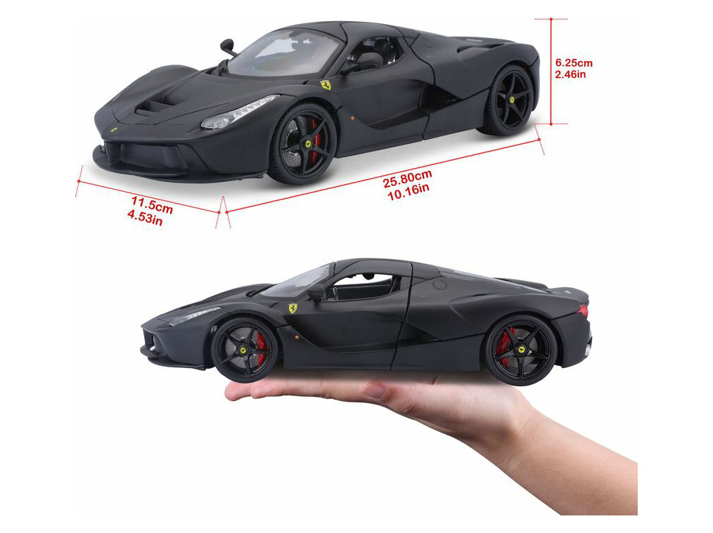 Bburago 1:18 Ferrari Signature LaFerrari 1:18, černé Bburago 1:18 Ferrari Signature LaFerrari 1:18, černé