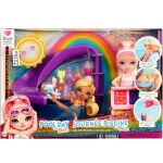 Rainbow High Sada s malou sestřičkou – bazén