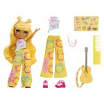 Rainbow High Junior Fashion panenka v rockové kapele - Sunny