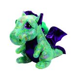 Beanie Boos CINDER, 42 cm - zelený drak (1)