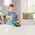 JD Kids John Deere - Traktor Johnny zmáčkni a jeď 15 cm