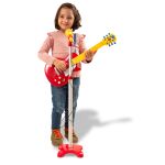 Bontempi Rocková kytara se stojanovým mikrofonem 22,5 x 22,5 x 112 cm
