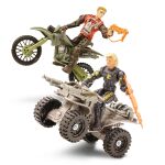 The Corps! Vojáci s motorkou sada 8 figurek 11 cm