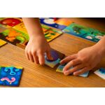 Far Far Land Puzzle párovací domečky zvířat