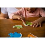 Far Far Land Puzzle obrysové zvířátka 5 obrázků