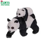 D - Figurka Panda s mládětem