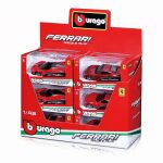 Bburago Ferrari Race & Play 1:43, různé druhy