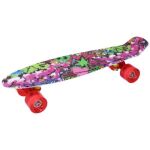 Skateboard vícebarevný 56 x 15 cm
