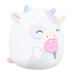 SQUISHMALLOWS Kráva s cukrovou vatou - Belozi, 13 cm